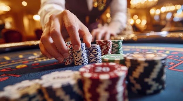Live American Roulette wheel and betting layout on fixbos mobile app